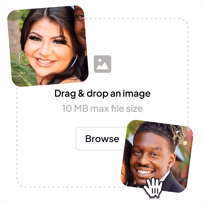 Example of AI-generated baby portrait