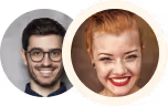 Parent testimonial avatars