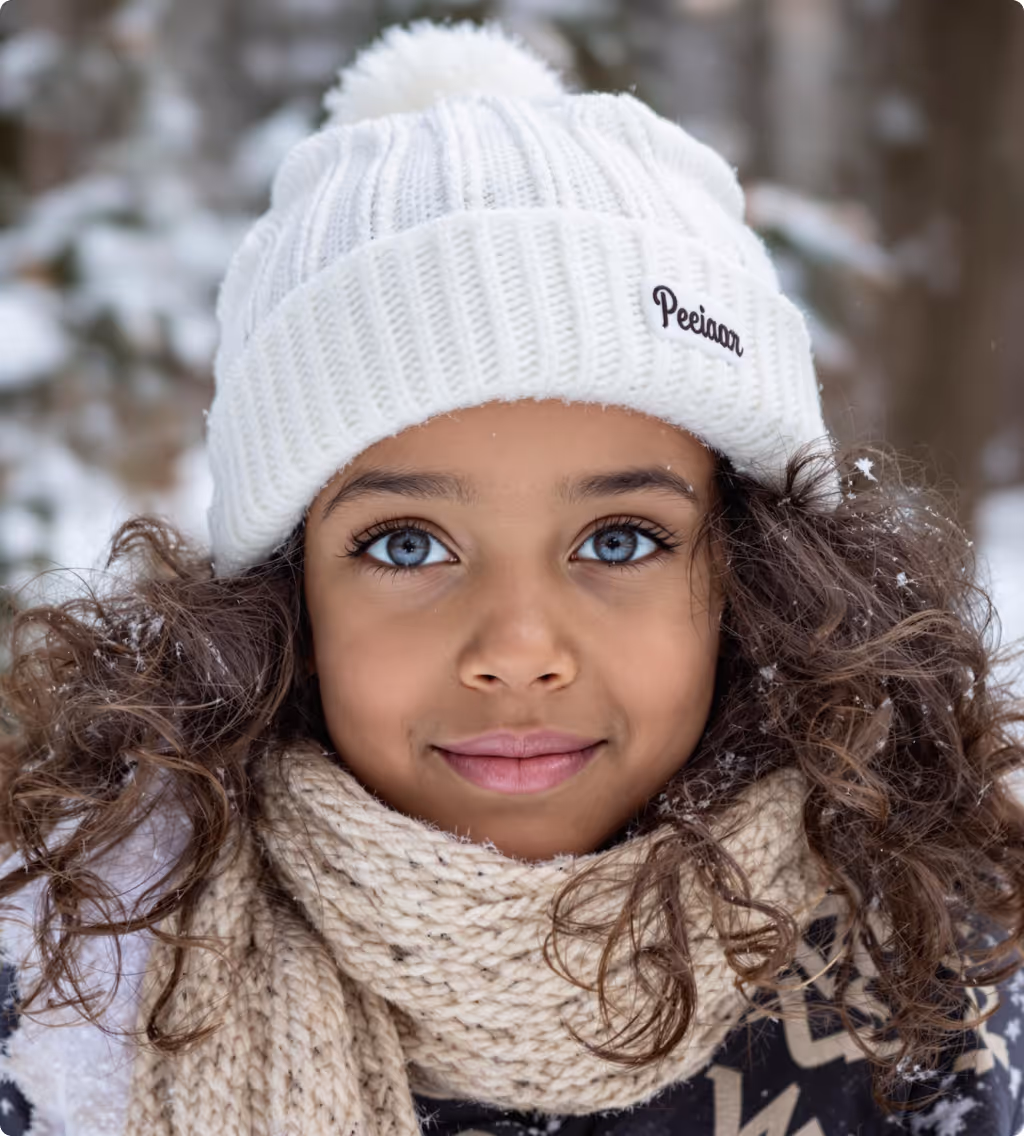 Example of AI-generated baby portrait